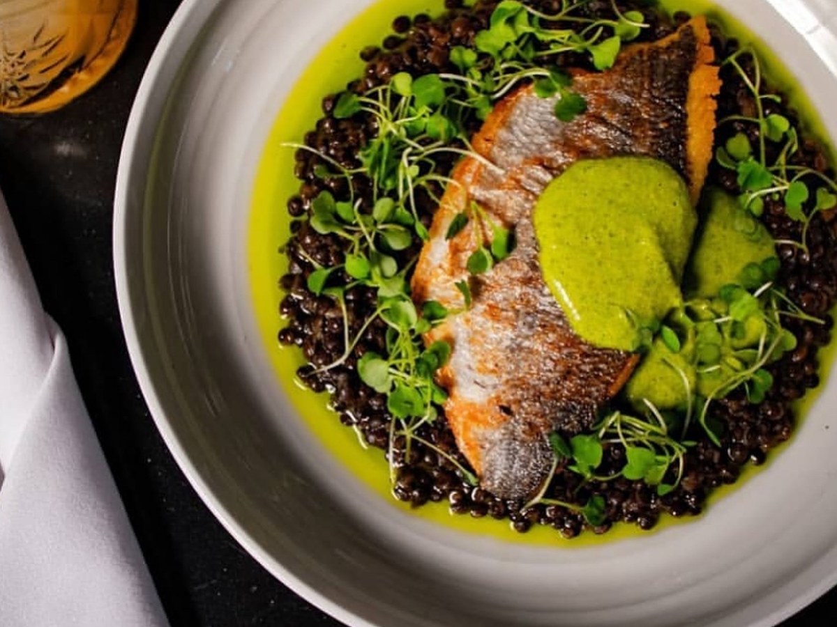 Fish course